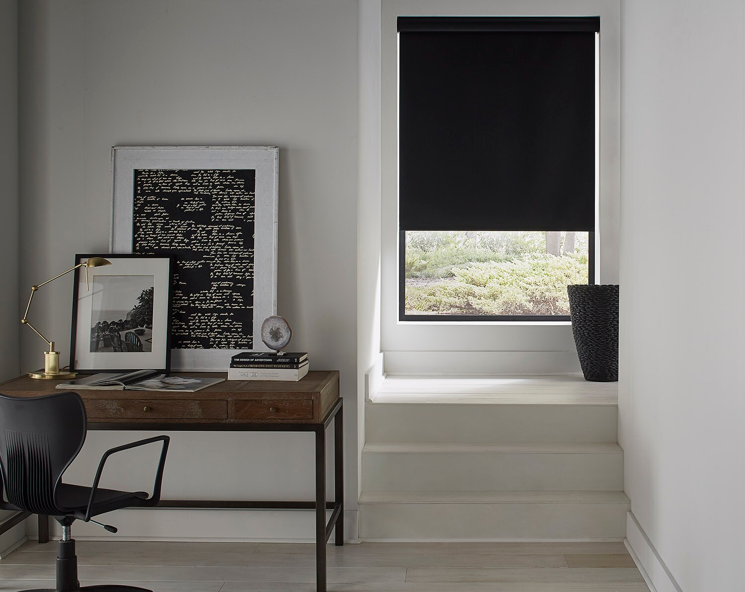 American Blinds: Advantage Blackout Vinyl Roller Shades